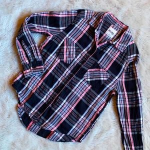 Mudd Girl’s Plaid Button Down Shirt
